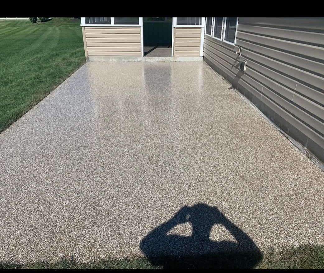 Epoxy Flooring-polyaspartic Coatings for Custom Concrete Enterprises in Springfield, IL