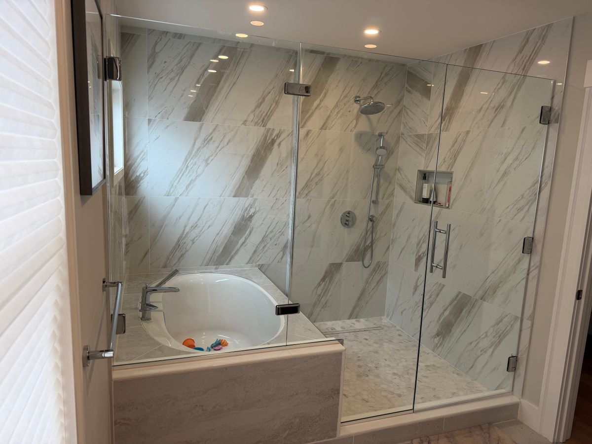 Custom Glass Showers for Trinity Handyman Solutions in Eastford, CT