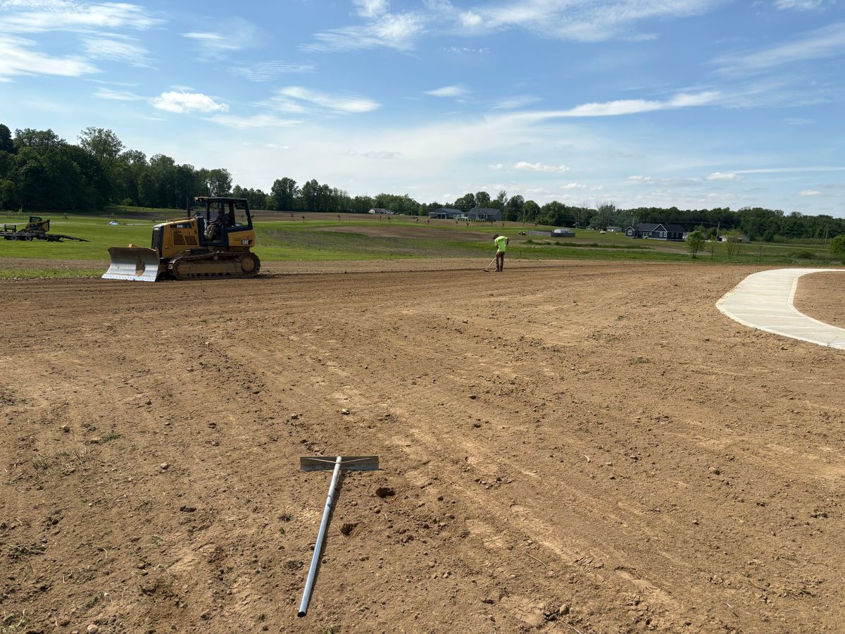 Grading for ASC Excavating LLC in Lucas, OH