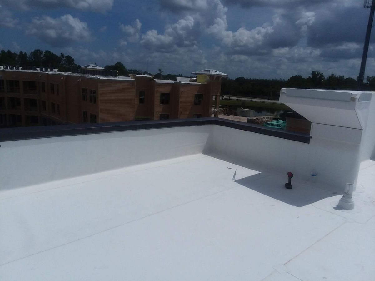 Commercial TPO Roofing for Certified Roofing Solutions Inc. in Marietta, GA
