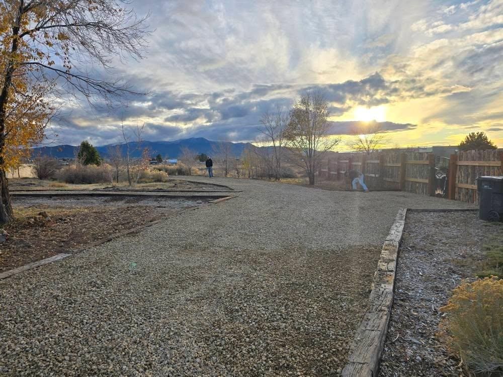 Excavation for Aragon Handy Works in Ranchos de Taos, NM