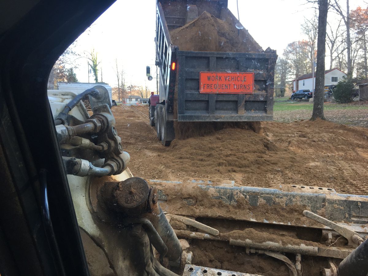 Material Hauling for Schrock’s Land Management in Northern Virginia, Shenandoah Valley, VA