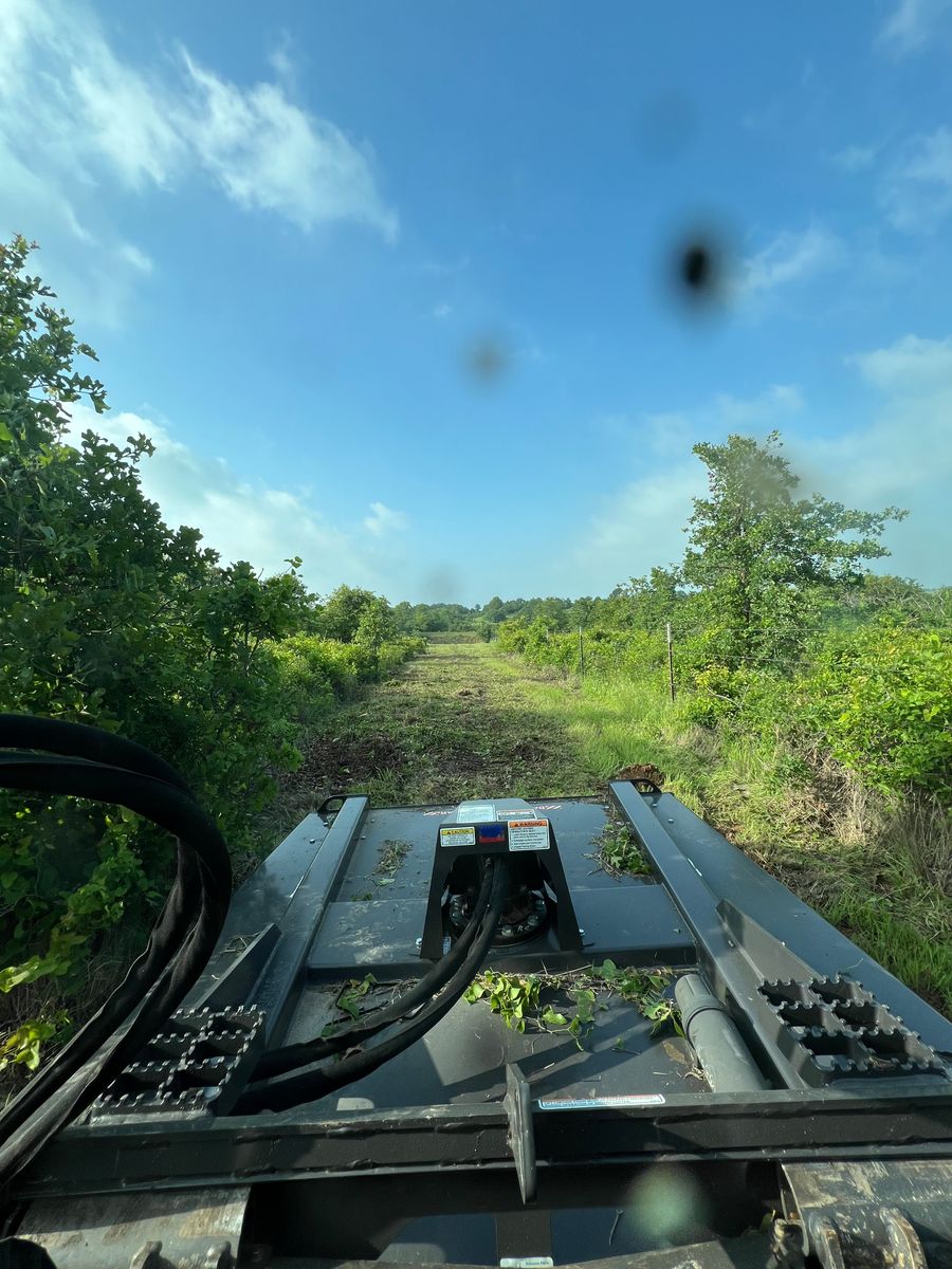 Underbush & Pasture Mowing for D&D Custom Services in Jacksboro,  TX