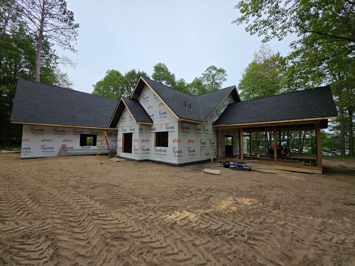 Asphalt Shingle Roofing Installation for Patriot Roofing Plus LLC in Pequot Lakes, MN