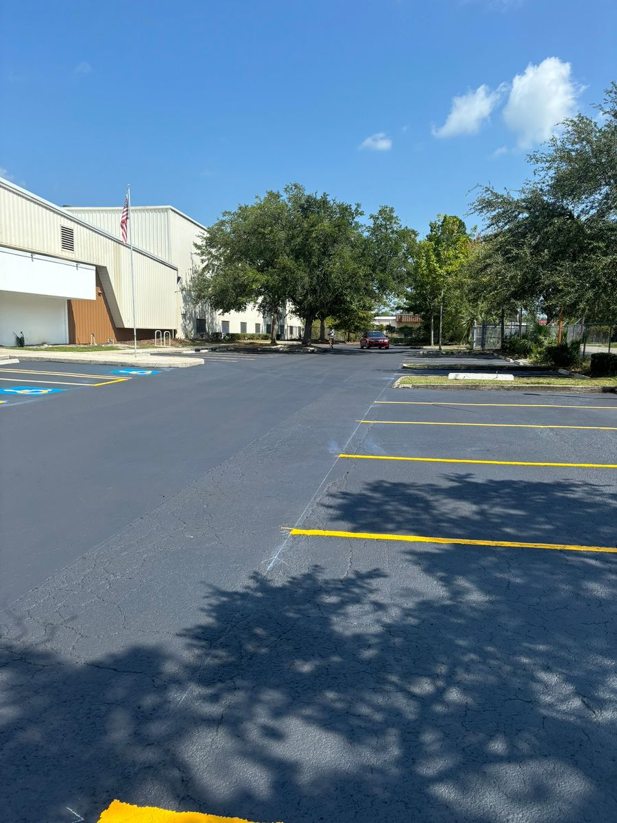 Asphalt Maintenance & Sealcoating for Lamar Construction in North Central, FL