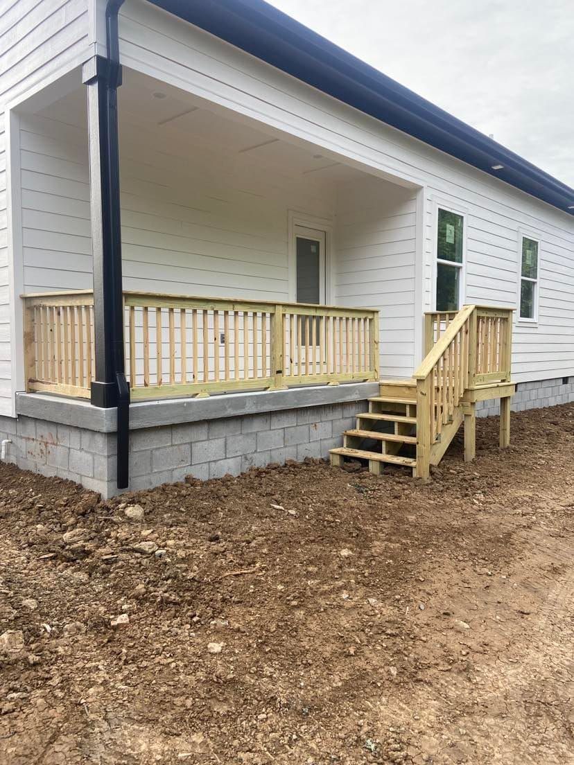 Deck & Patio Installation for A Step Above Construction in Woodbury, TN
