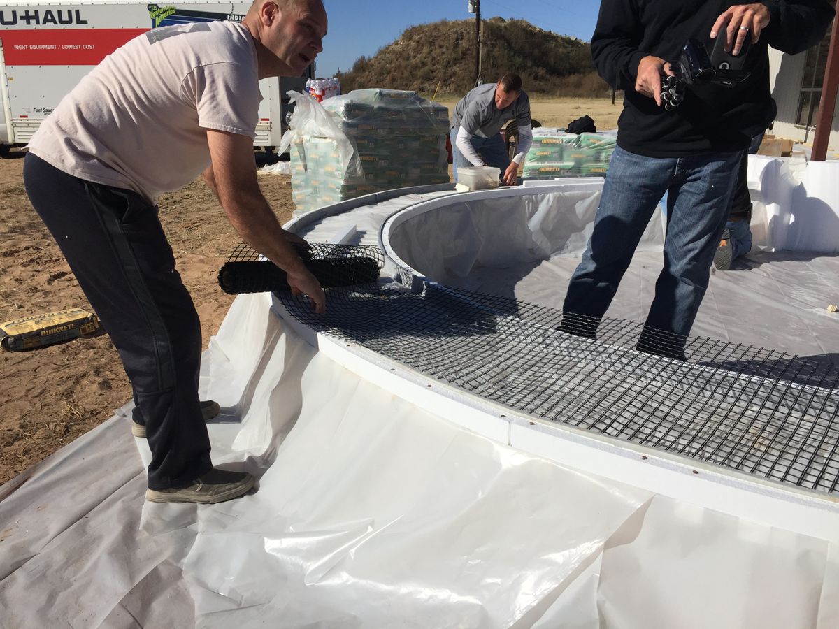 Pool & Patio Restoration for Texas Curb N Borders in Houston, TX