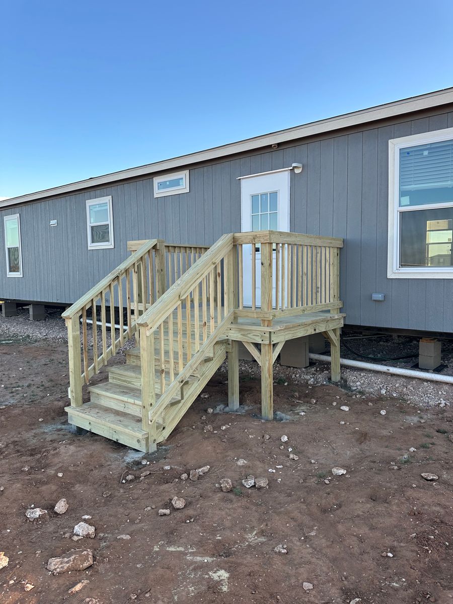 Deck Installation for Timberline Deck & Patio in Covington, TX