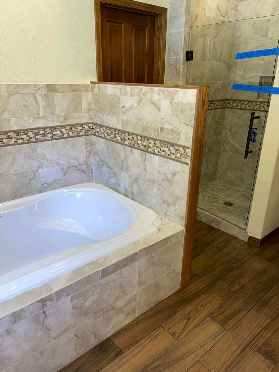Bathroom Renovation for J.R Quality Construction in Baker City, OR