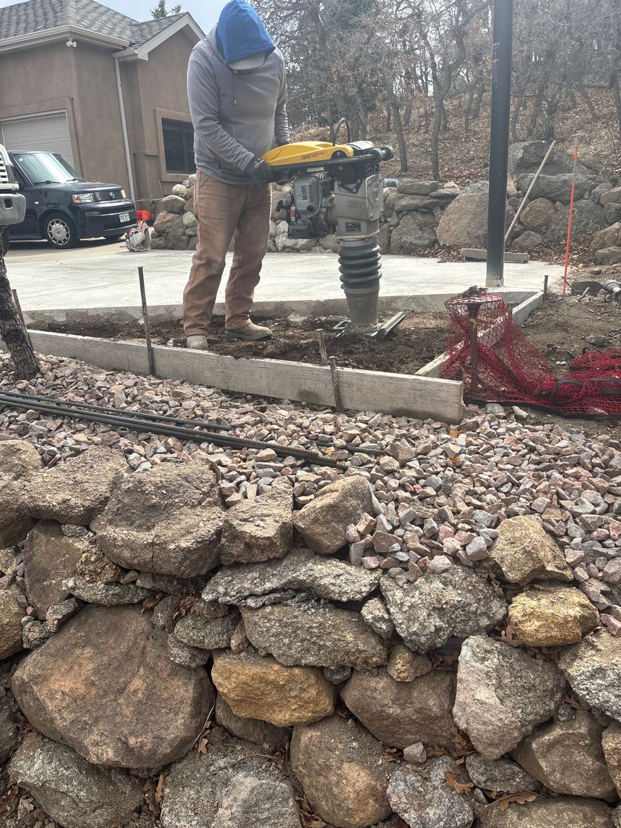 Concrete Repair for Highland Concrete & Landscaping in Colorado Springs, CO