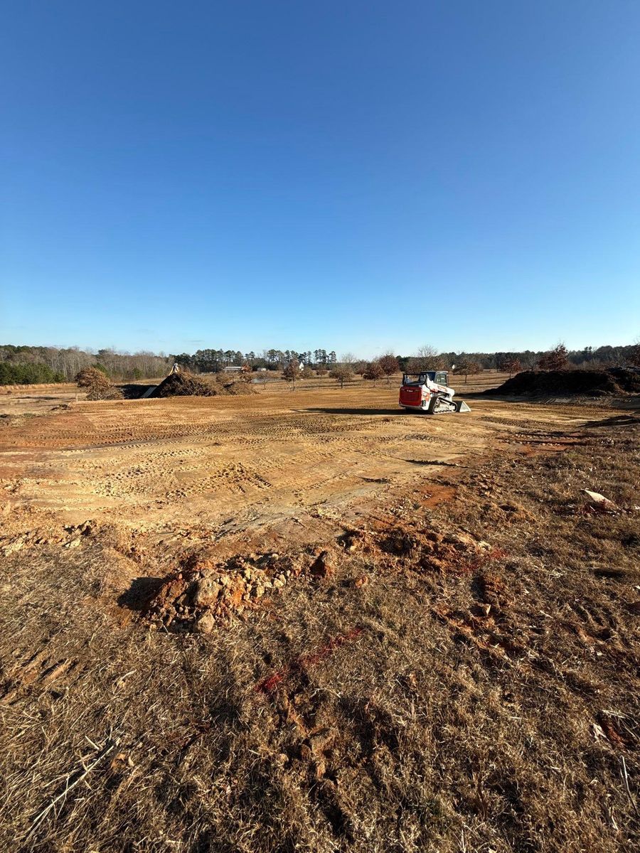 Skid Steer Work for Advantage Rental And Services in Youngsville, NC