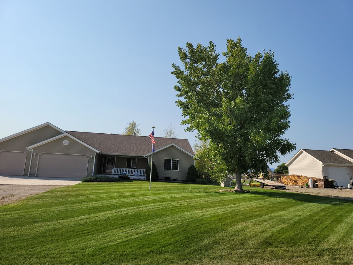 Mowing for Yeti Snow and Lawn Services in Helena, Montana