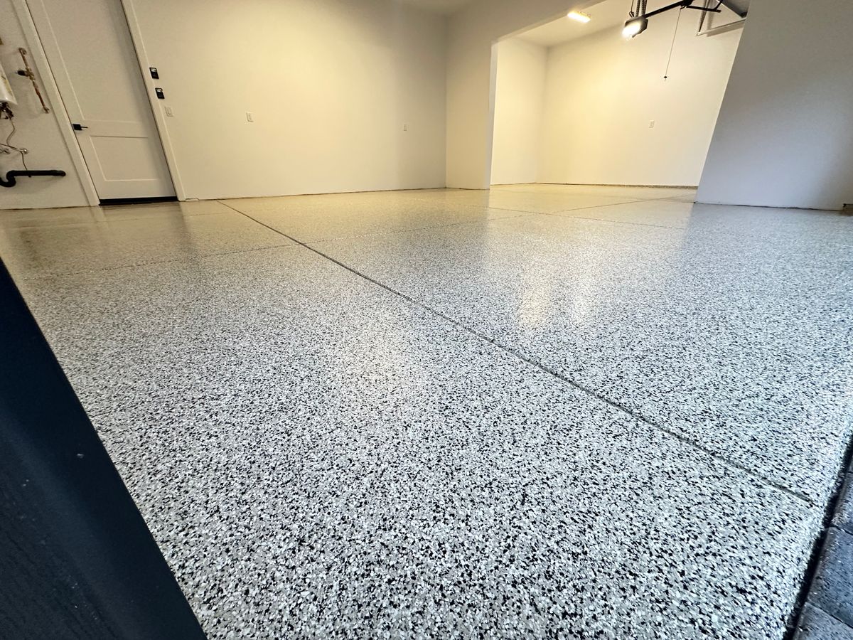 Epoxy Garage Coatings for PRYME EPOXY LLC in Mayer, AZ