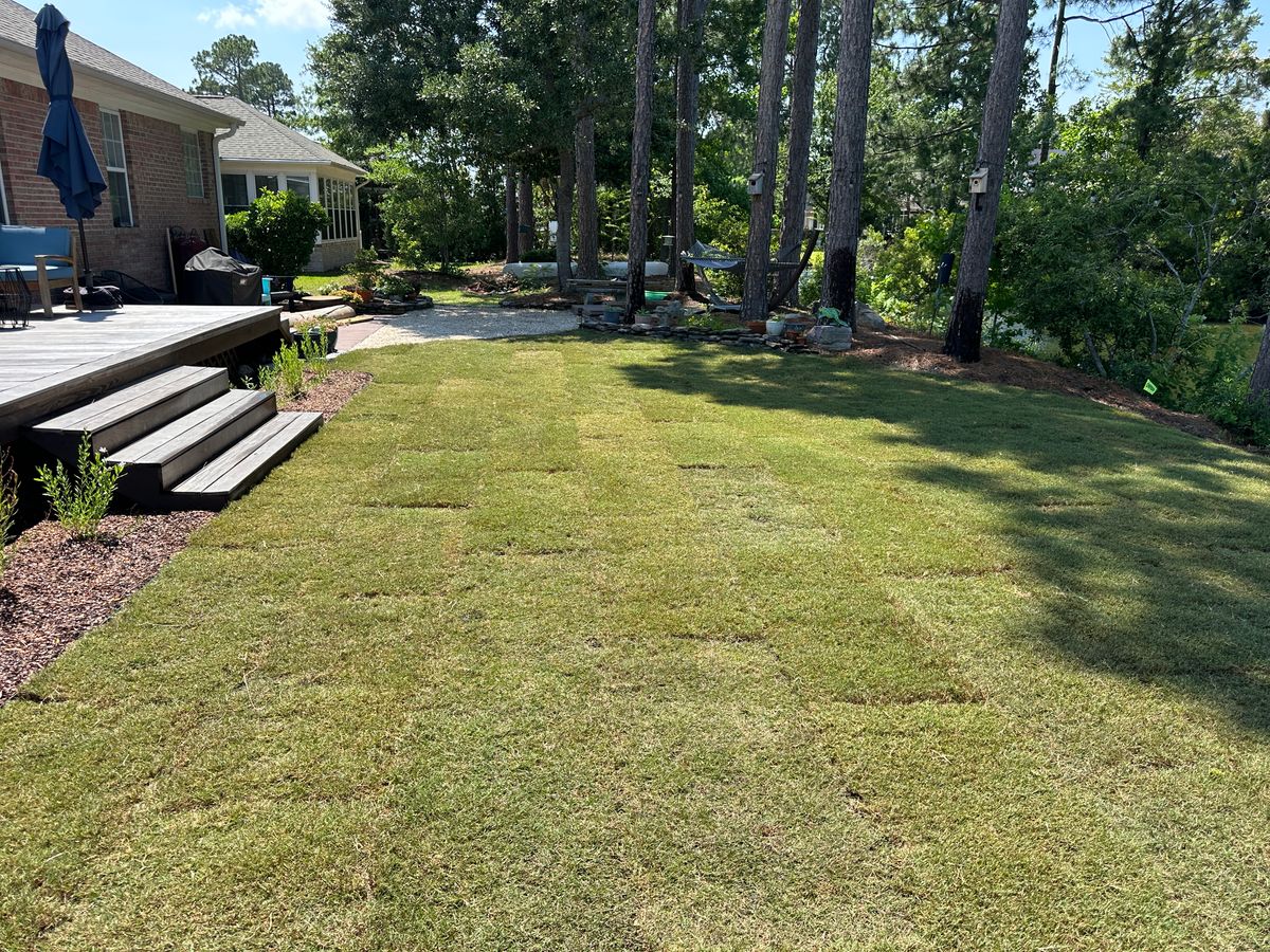 Artificial Sod for Nature Tones Landscaping & Hardscaping in Hampstead, NC