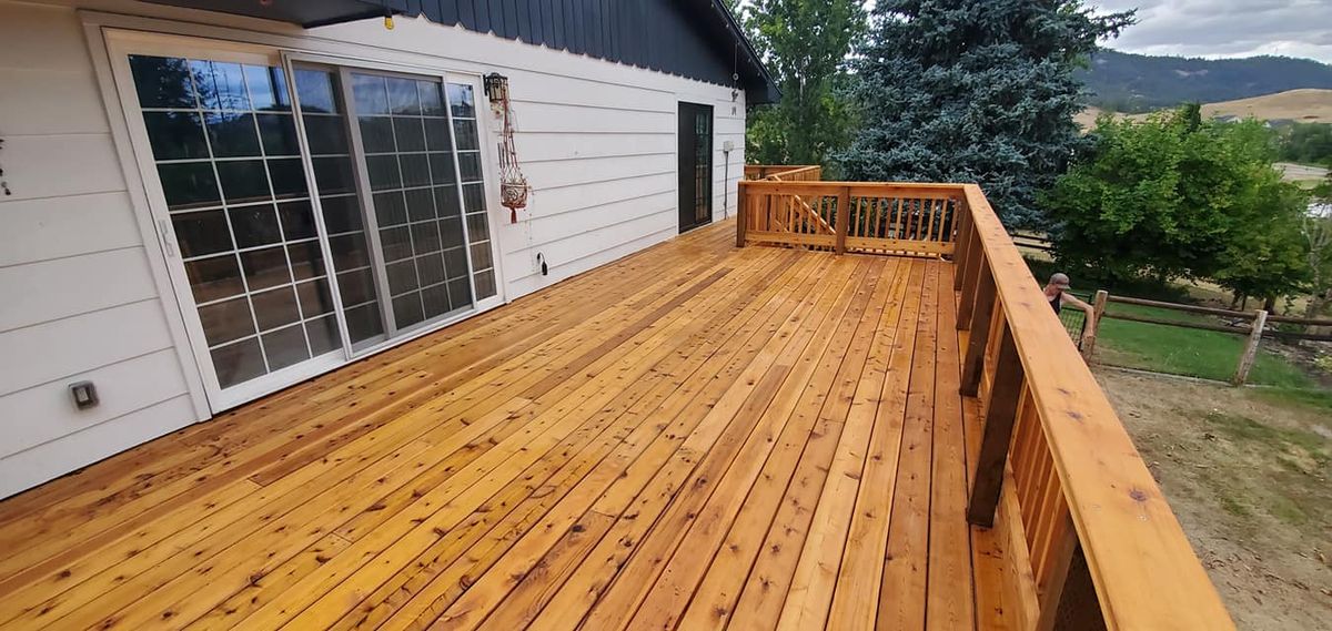 Deck & Patio Installation for S&R Family Construction LLC in Winston, OR