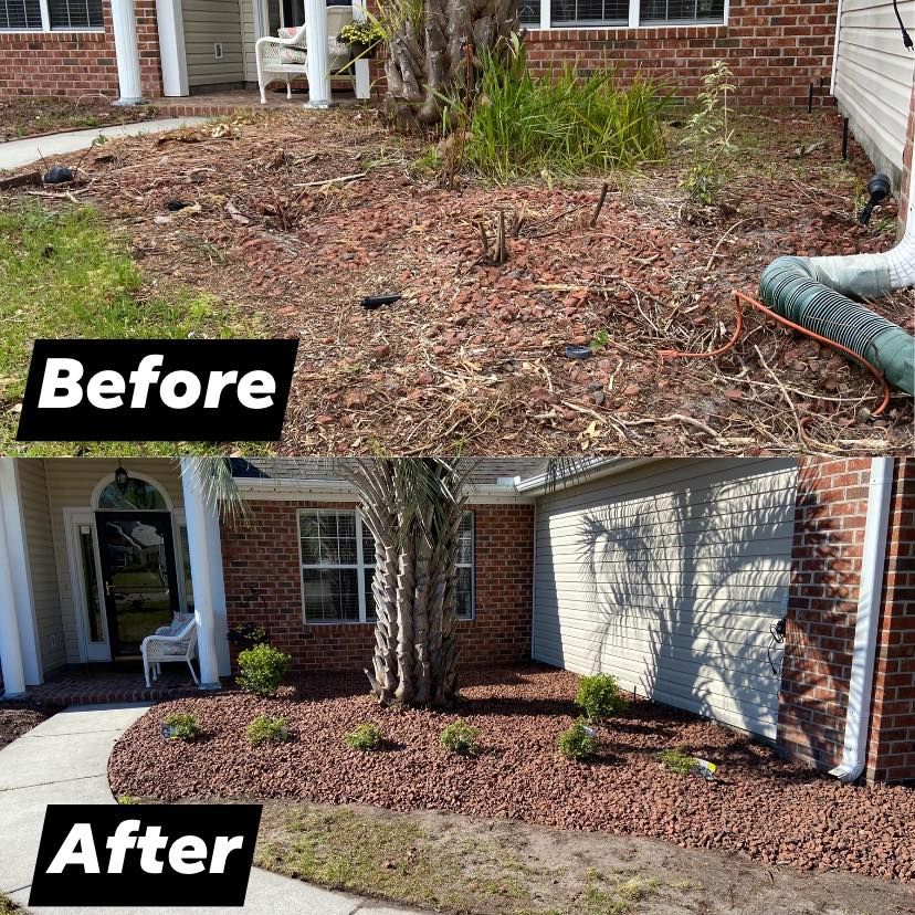 Mulch Installation for Greater Power Landscaping in Aynor, South Carolina