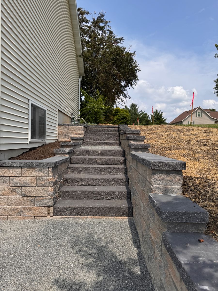 Retaining Walls for H&L Lawn Care LLC in Twin Lakes, WI