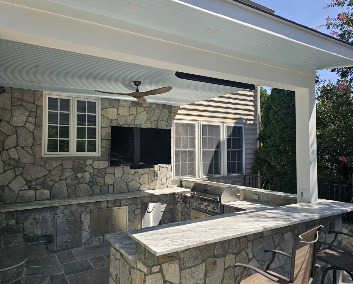 Outdoor Kitchens for M&M Professional Landscaping in Sterling, VA