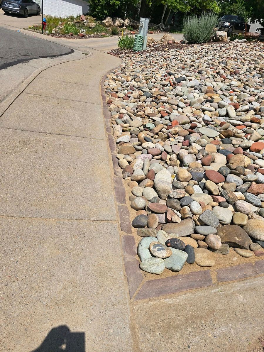 Xeroscaping for LRS: Landscape, Rescue, Snow in Silt, CO