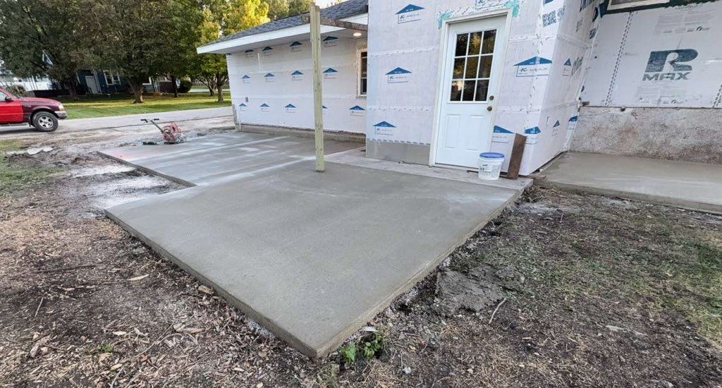 Concrete Slab Construction for New Age Concrete in Perry, IA
