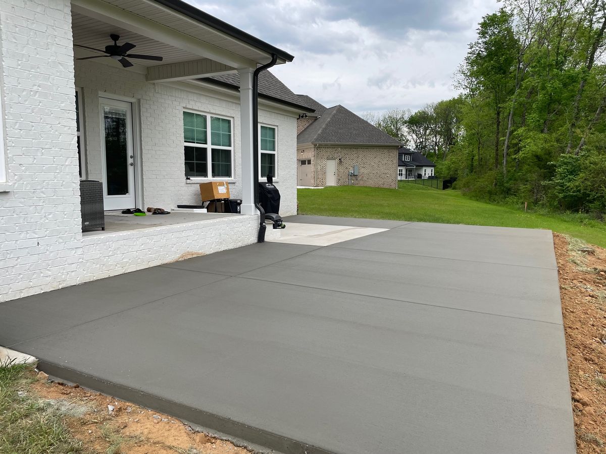 Concrete Patios for Premier Concrete Scapes in Murfreesboro, TN