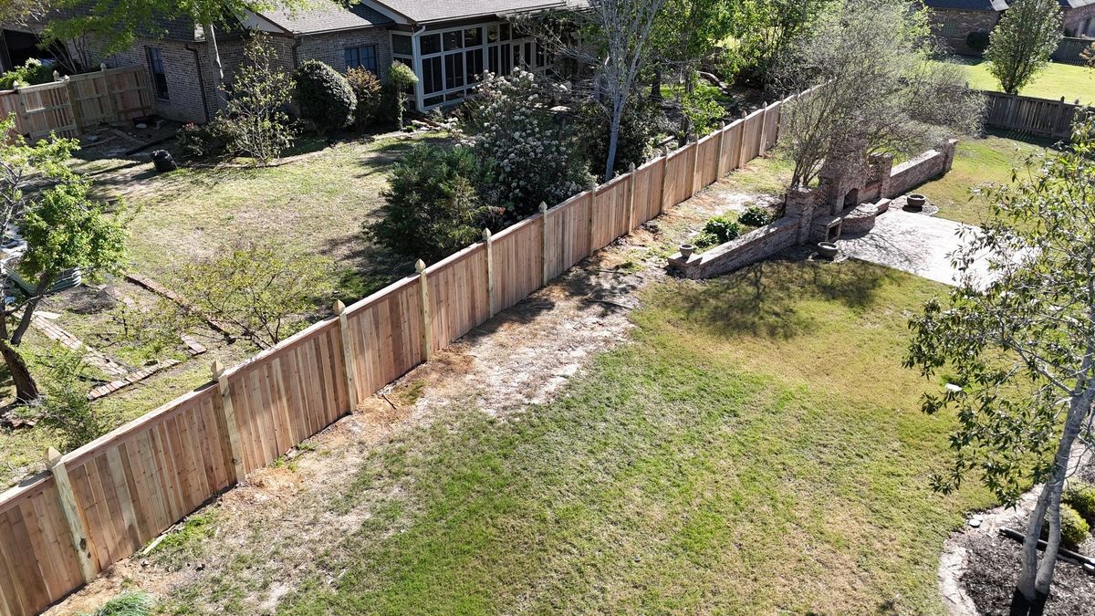 Residential Fence Services for Roberson Construction in Jackson, MS