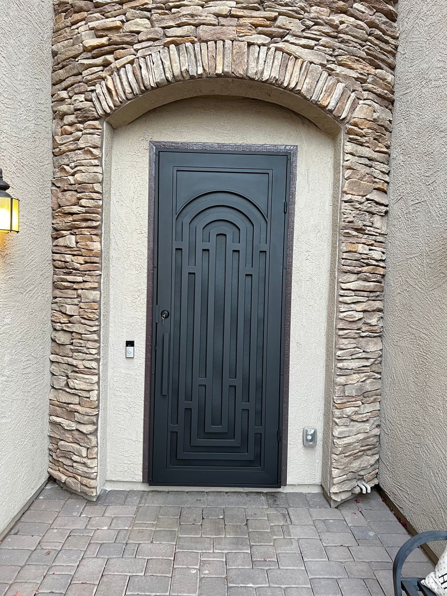 Ornamental Security Doors for Metal Art Deco in Glendale,  AZ