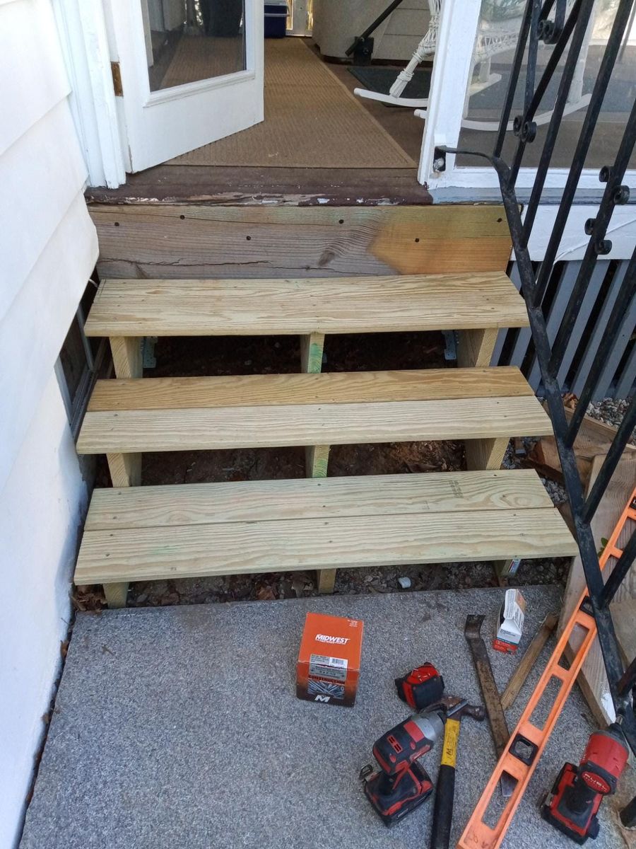 Carpentry for TM Handyman Services in Dover, NH