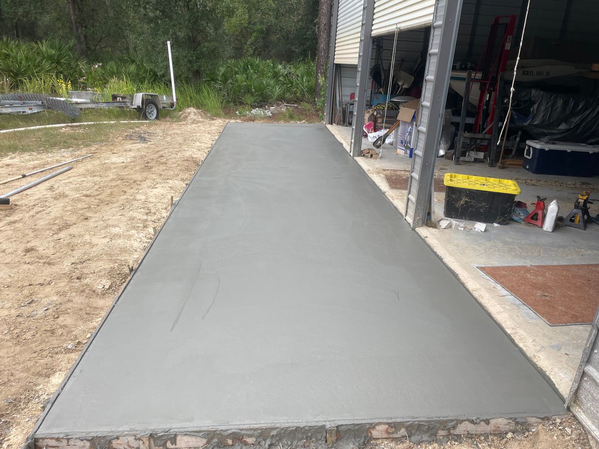 Driveways for American Concrete Creations in Crystal River, FL
