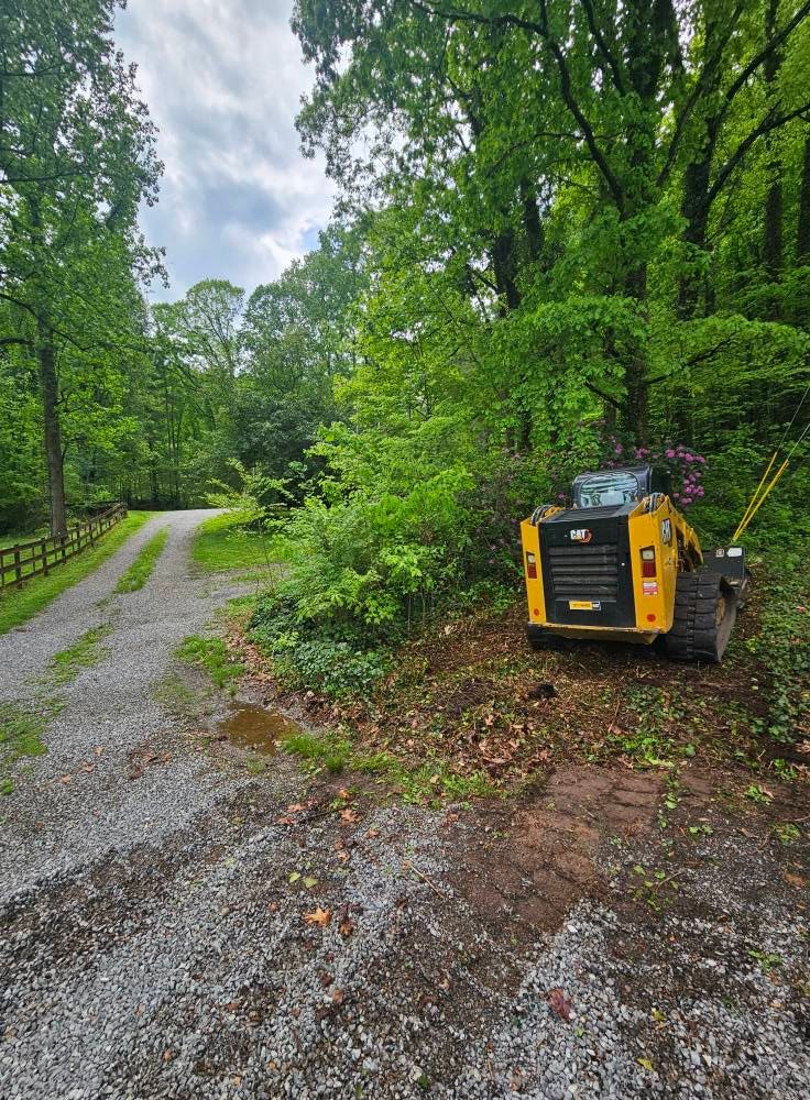 Skid Steer Work for Whaley Land Development in Athens, TN