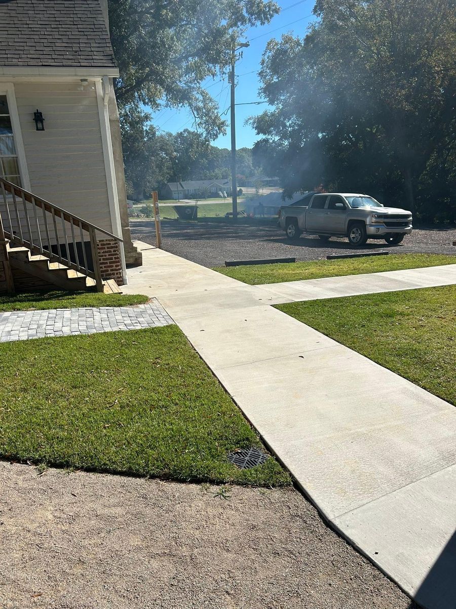 Concrete Slab Construction for Big League Concrete and Grading in Batesburg-Leesville, SC