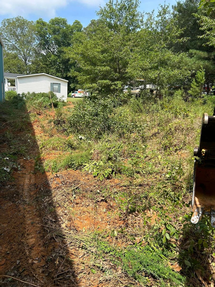 Land Clearing for JHC Excavation LLC in Hartwell, GA