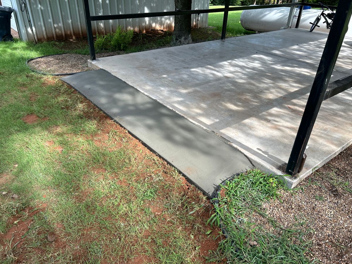 Concrete Installation for Westbound Pools & Construction in Mustang, OK