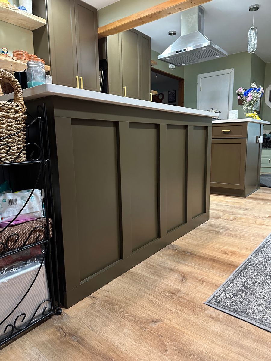 Trim Carpentry for T&T Kitchens in Shamong, NJ