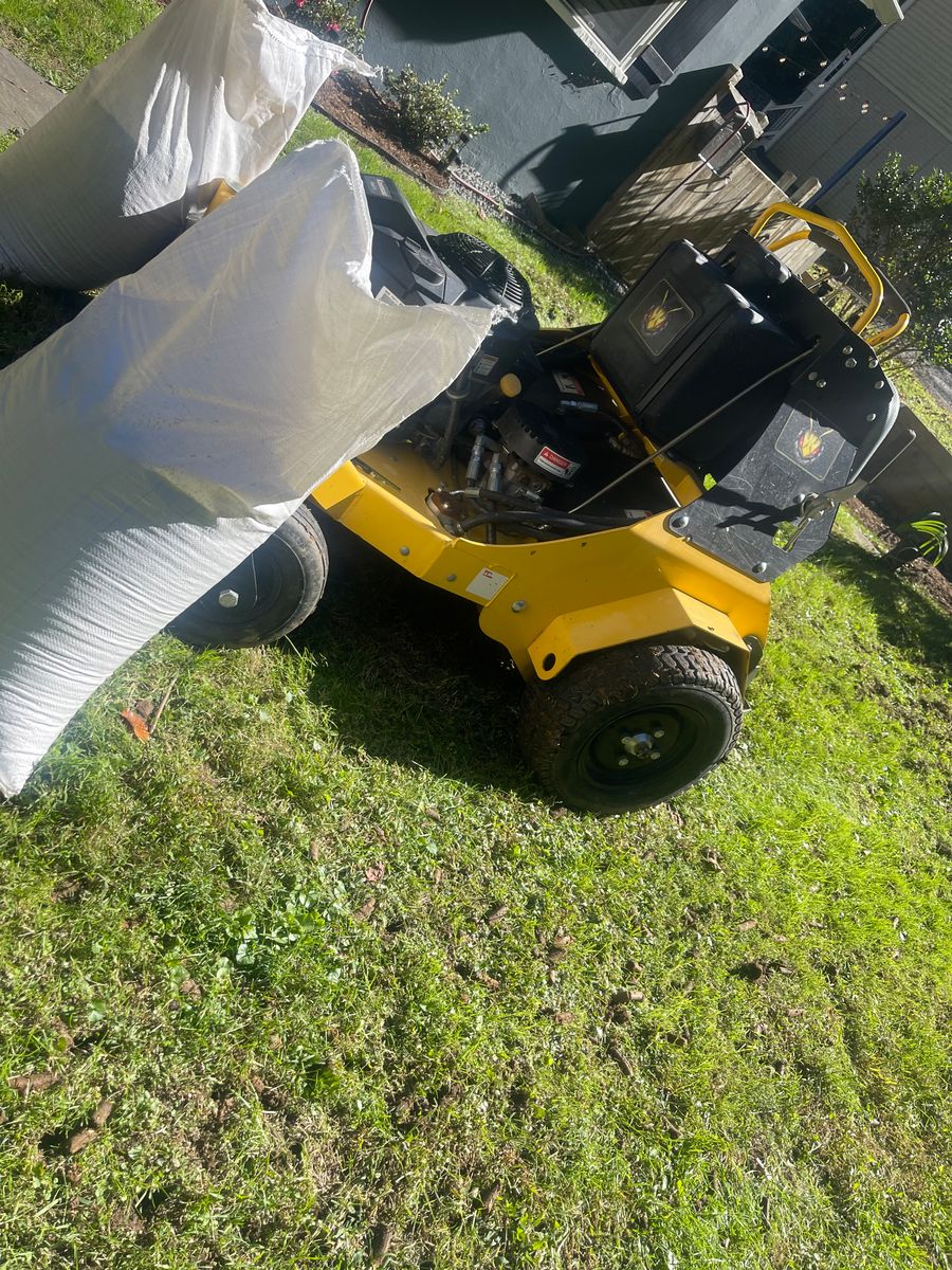 Aeration & Seeding for Hurley's Cutz in Saint Leonard, MD