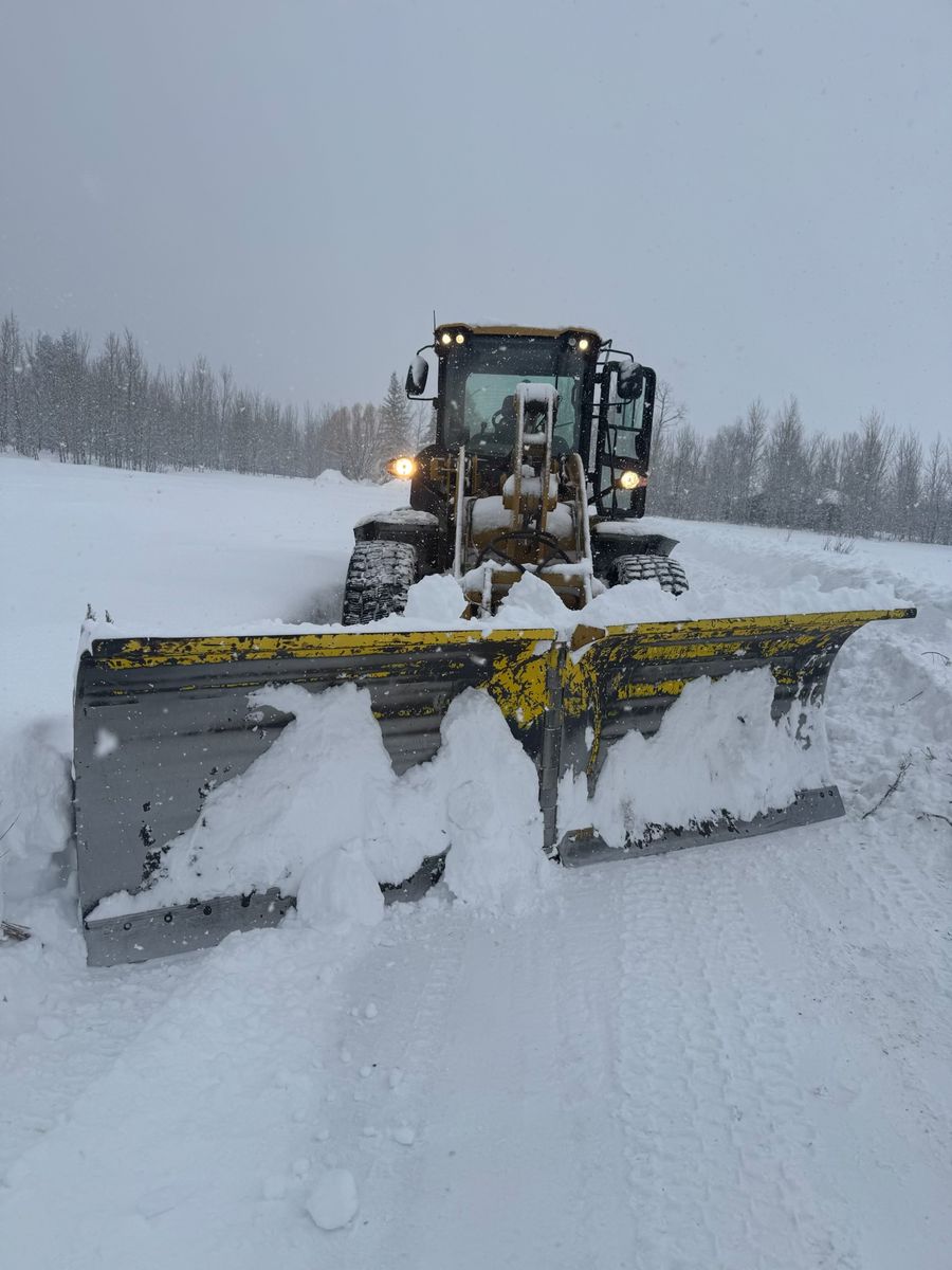 Snow Removal for Hansen Earth Works in Jackson, WY