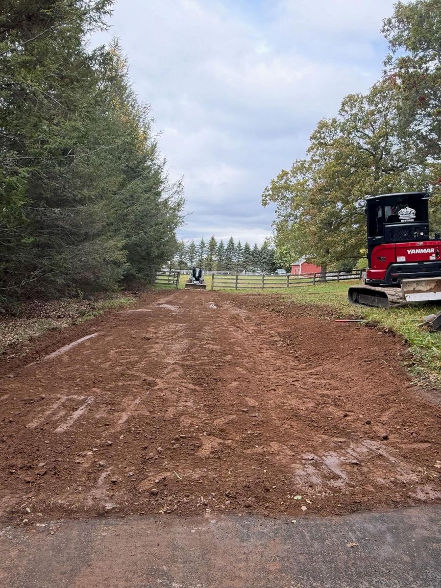 Sitework for Triple C’s Excavation in Ashford, CT