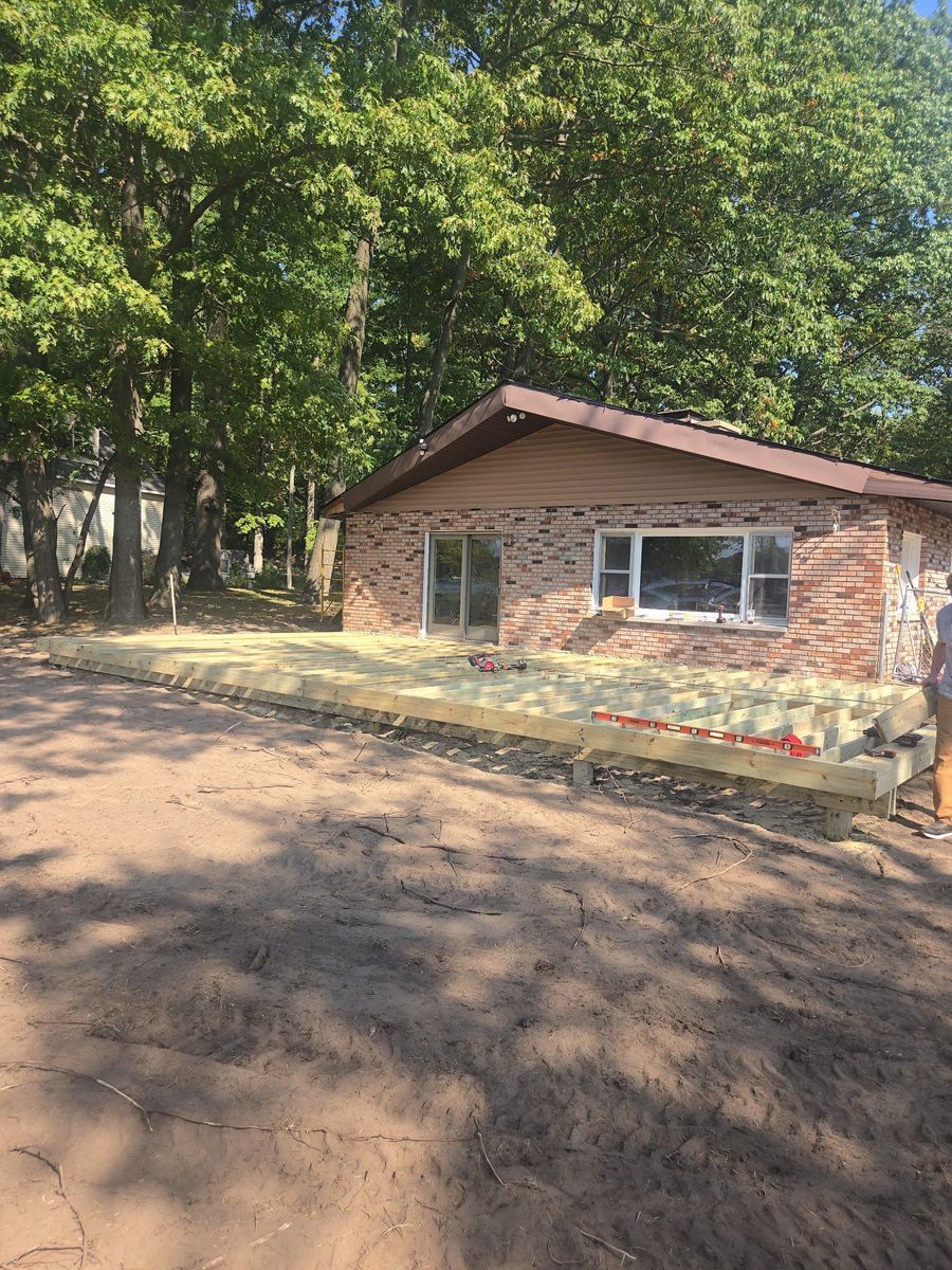 Deck & Patio Installation for Mirror Image Home Repair & Remodeling Services in Bangor, MI