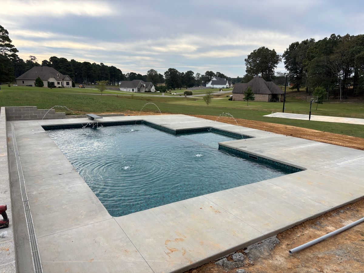 Pool Installation for Harness Lawn and Land Management  in Jonesboro ,  AR