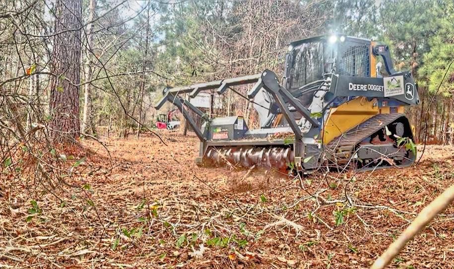 Bush Hogging for JT’s Landscaping in Tyler County, TX