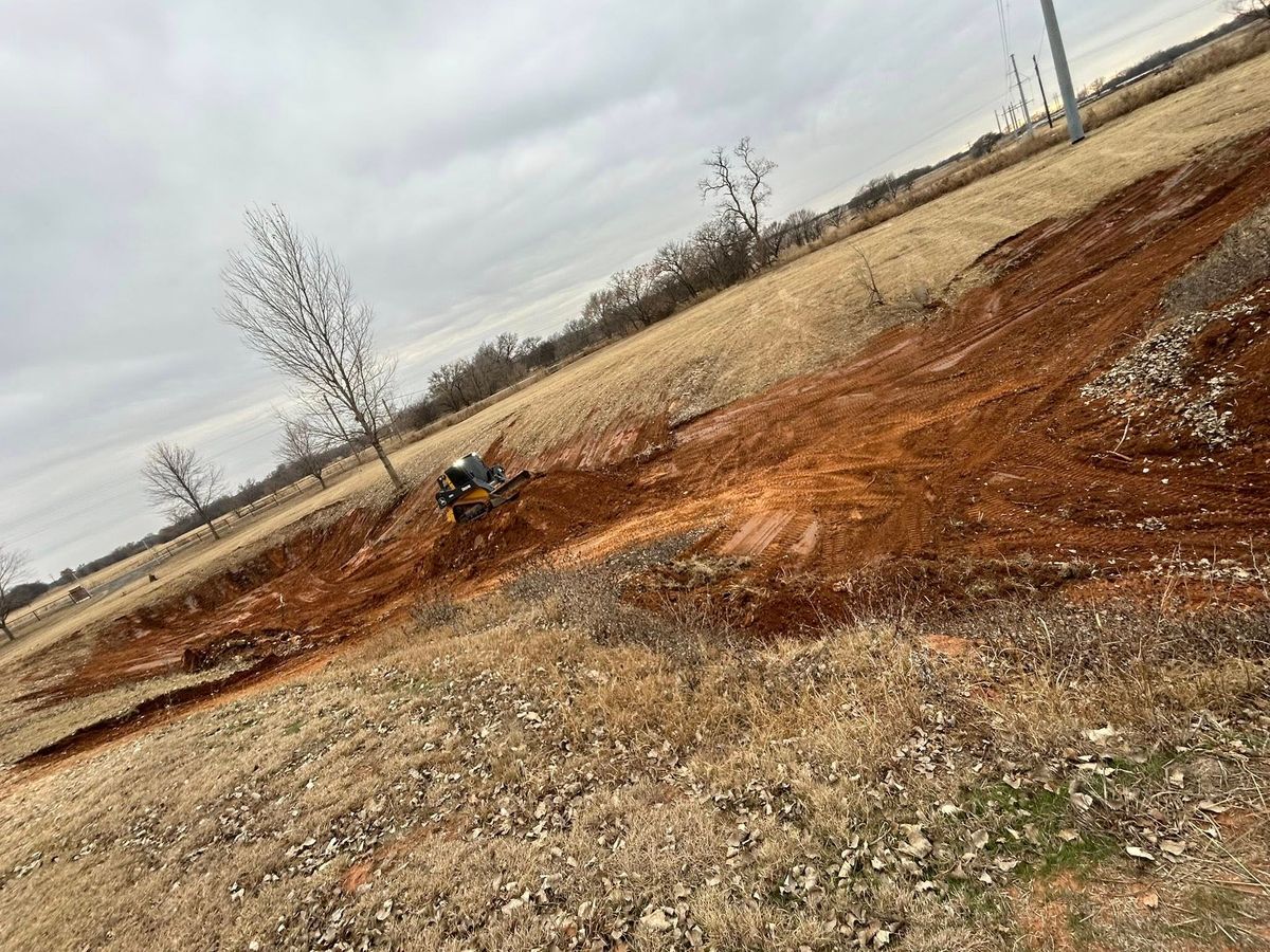 Dirt Work for Wright Way Land & Welding in Lawton, OK