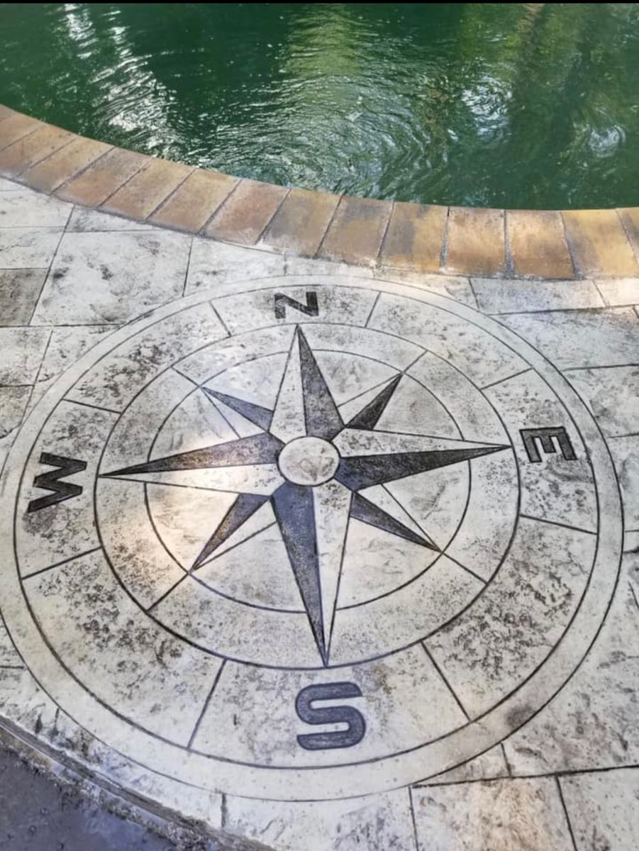 Stamped Concrete Installation for Dixie Concrete Masonry in Saint Leonard, MD