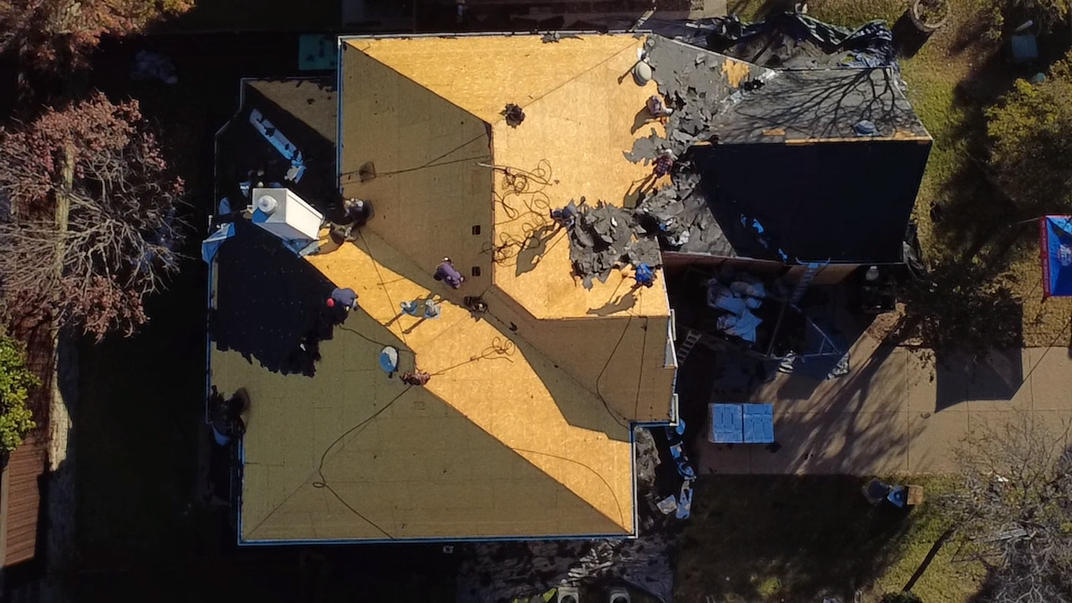 Roofing Replacement for Major League Roofing in Frisco, TX