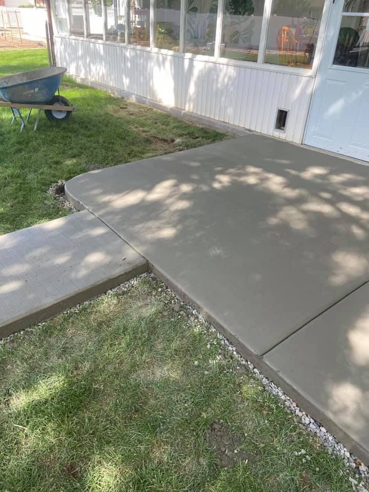 Concrete Installation for GB Concrete & Landscapes in Grand Junction, CO