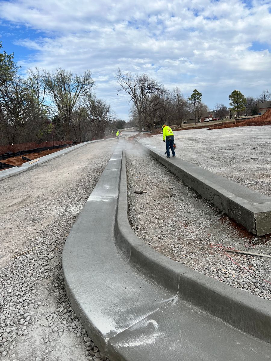 Structural and Civil Concrete Services for RM Concrete Construction,LLC. in Norman, , OK