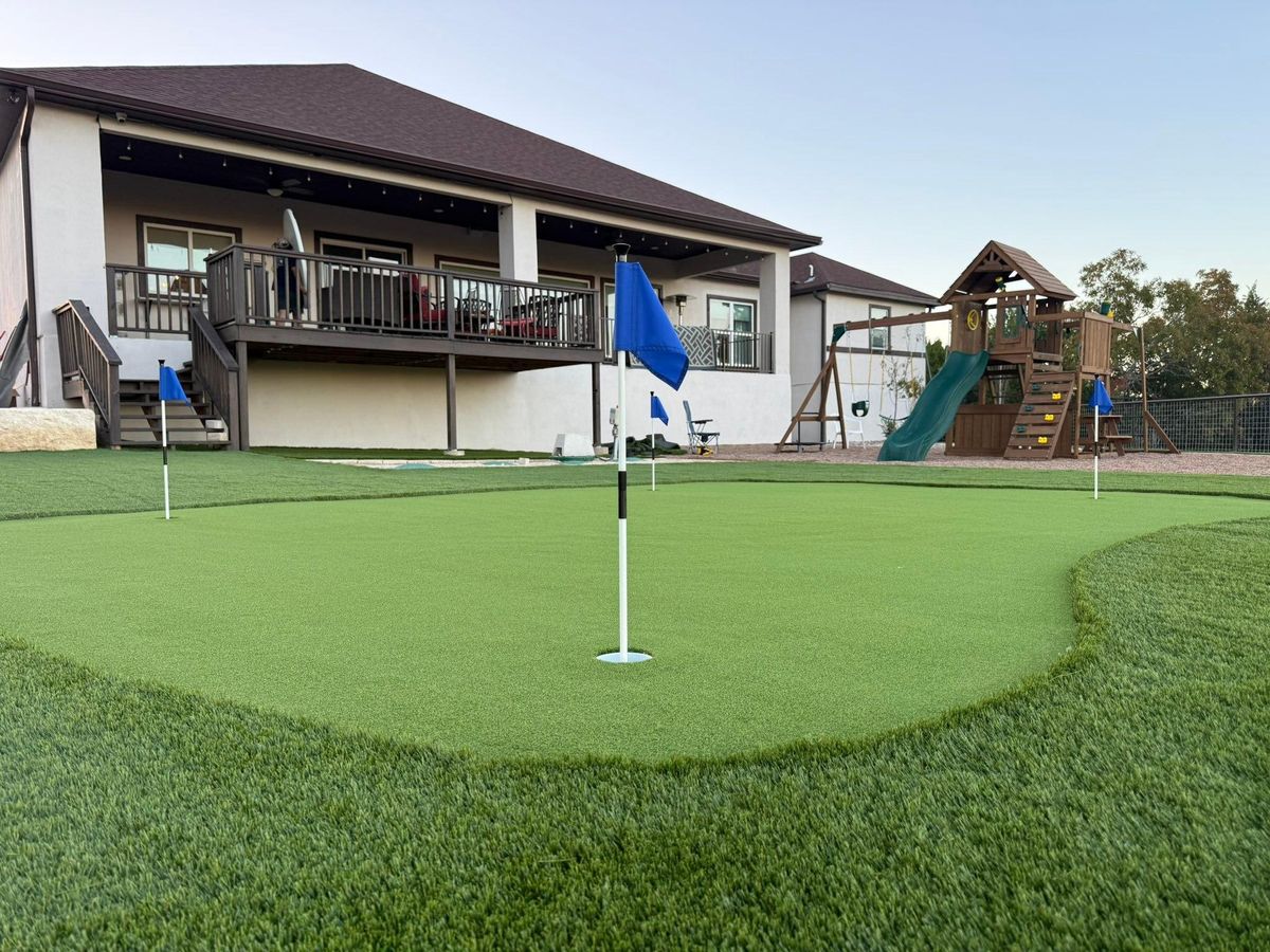 Turf Installation for Creative Edge Co. in San Antonio, TX