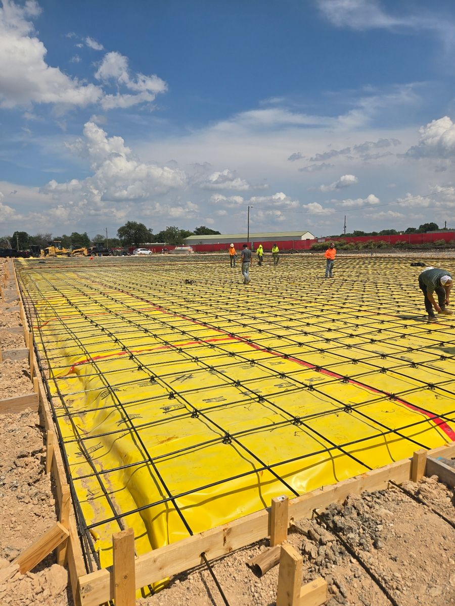 Concrete Parking Lots for JB3 Construction in Austin, TX