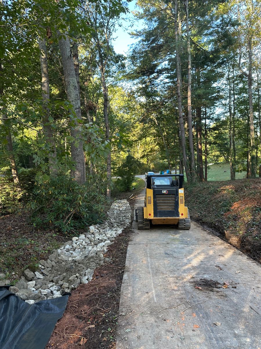 Grading for Stines and Company  in Rutherfordton, NC