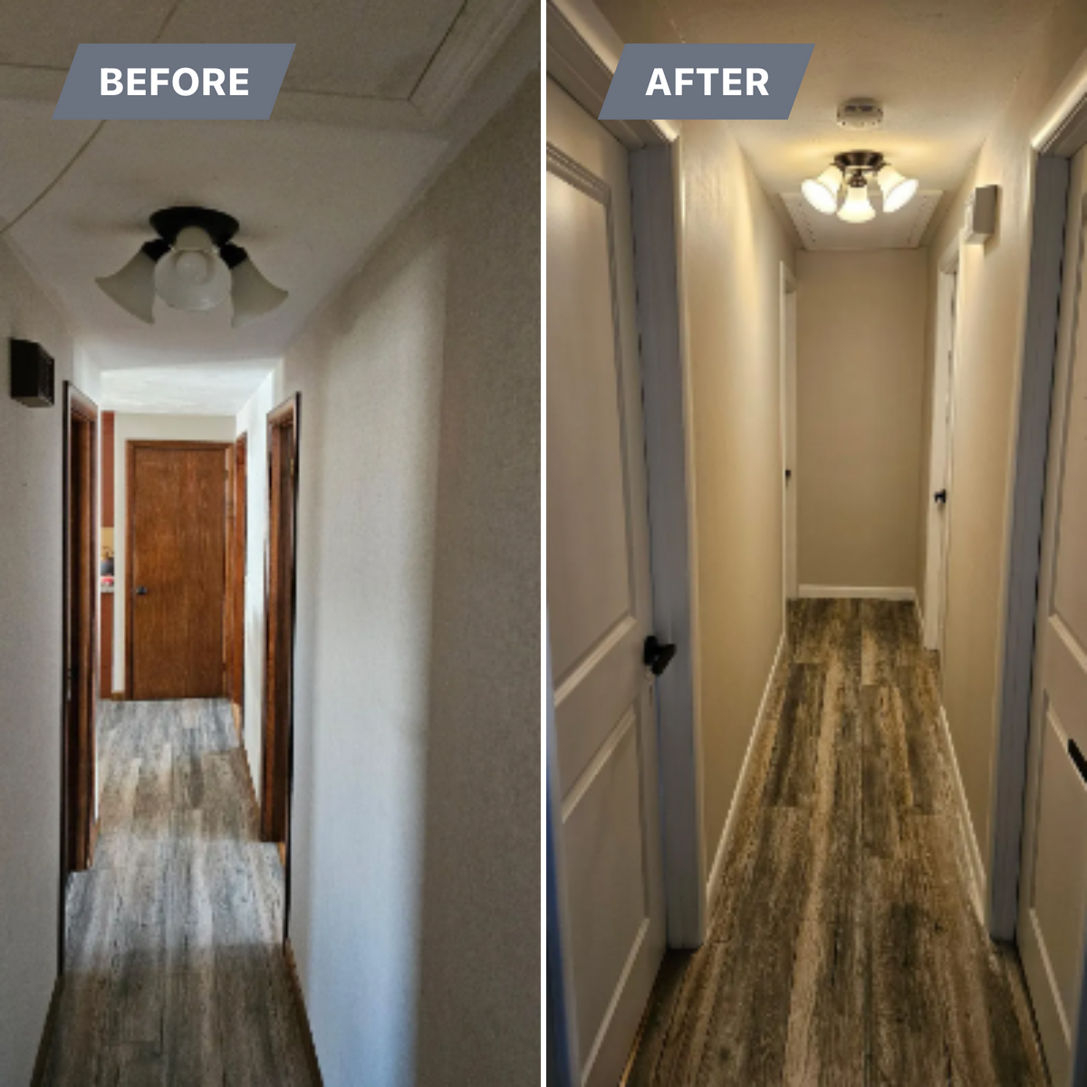 Kitchen and Cabinet Refinishing for LR Painting in Springfield, MA