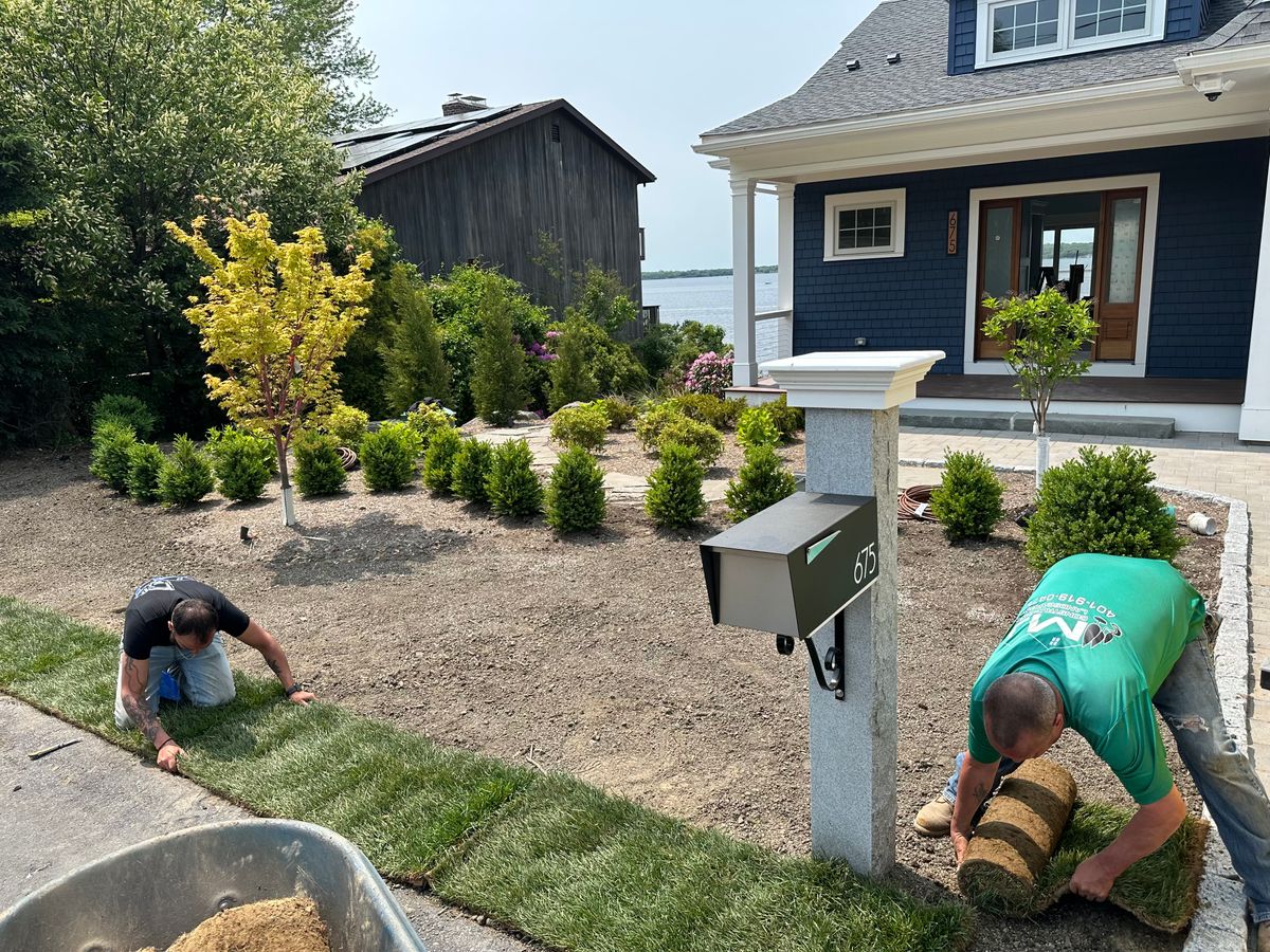 Landscaping for M.J. Construction & Landscape INC in Bristol, RI